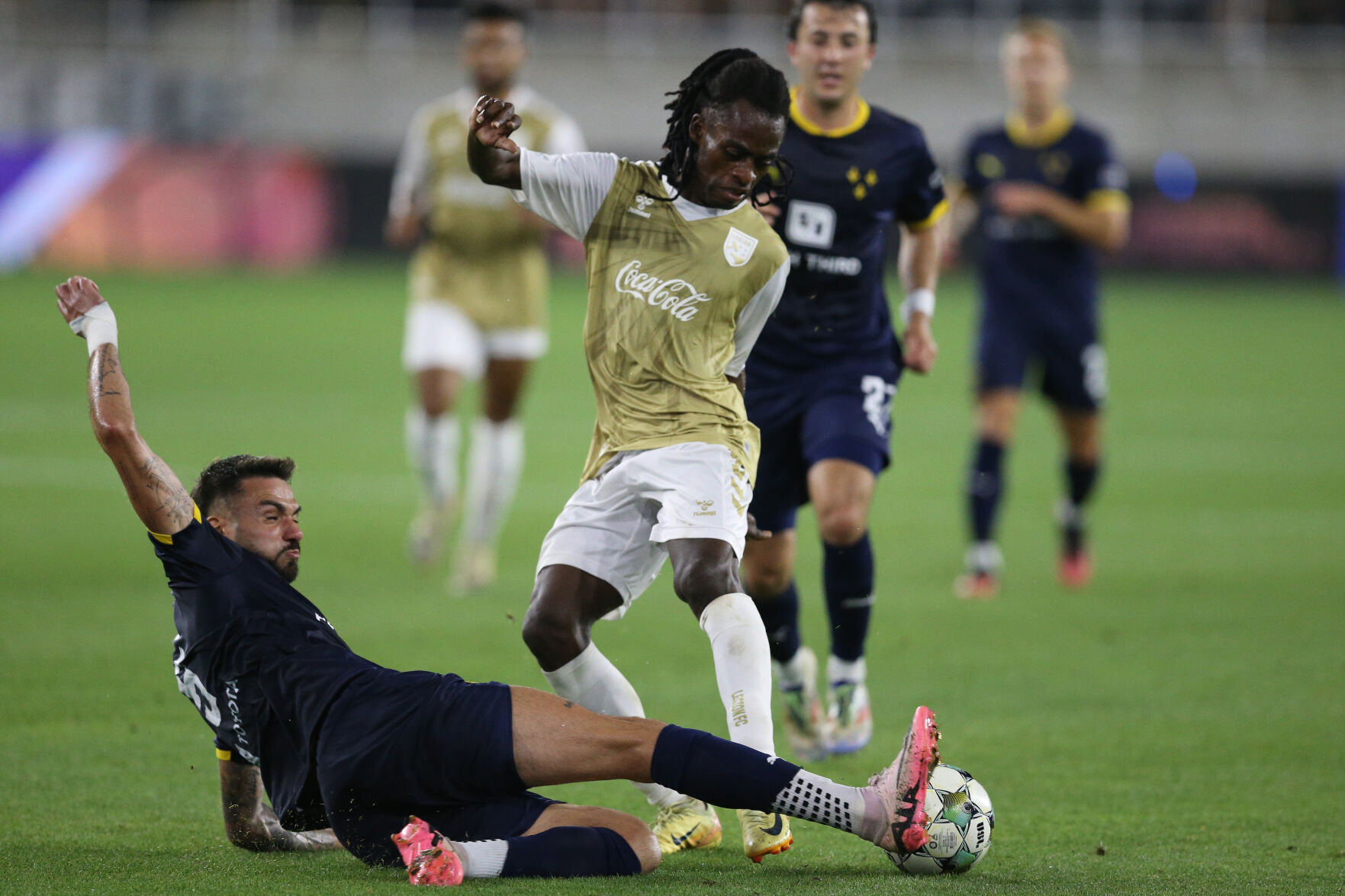 Goodrum’s hat trick powers LouCity past Birmingham for third win in a week